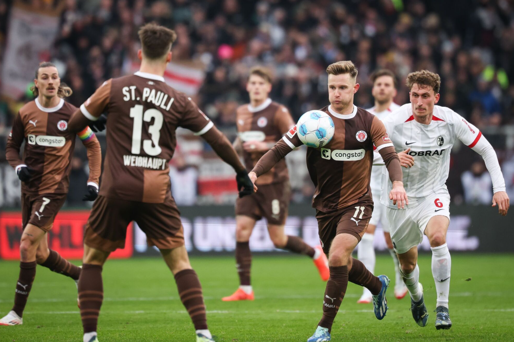 St. Pauli vs SC Freiburg (21:30 &#8211; 15/02) | Xem lại trận đấu